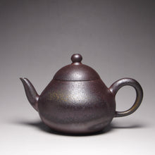 Load image into Gallery viewer, Wood Fired Pear Lao Zini Yixing Teapot 柴烧老紫泥梨形 155ml
