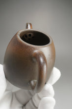 Load image into Gallery viewer, Wood Fired Dicaoqing Qinquan Yixing Teapot 柴烧底槽清秦权 160ml
