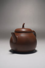 Load image into Gallery viewer, 160ml Brown Eggplant Teapot by Li Wenxin 李文新茄瓜泥兴壶
