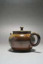 Load image into Gallery viewer, Wood Fired Round Nixing Teapot by Li Wenxin 李文新柴烧坭兴壶 160ml
