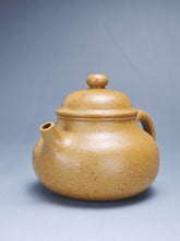 Load image into Gallery viewer, Fully Handmade JinKui Huangjin Duanni Rongtian Yixing Teapot 全手工蔡赫伟金葵黄段泥容天 160ml
