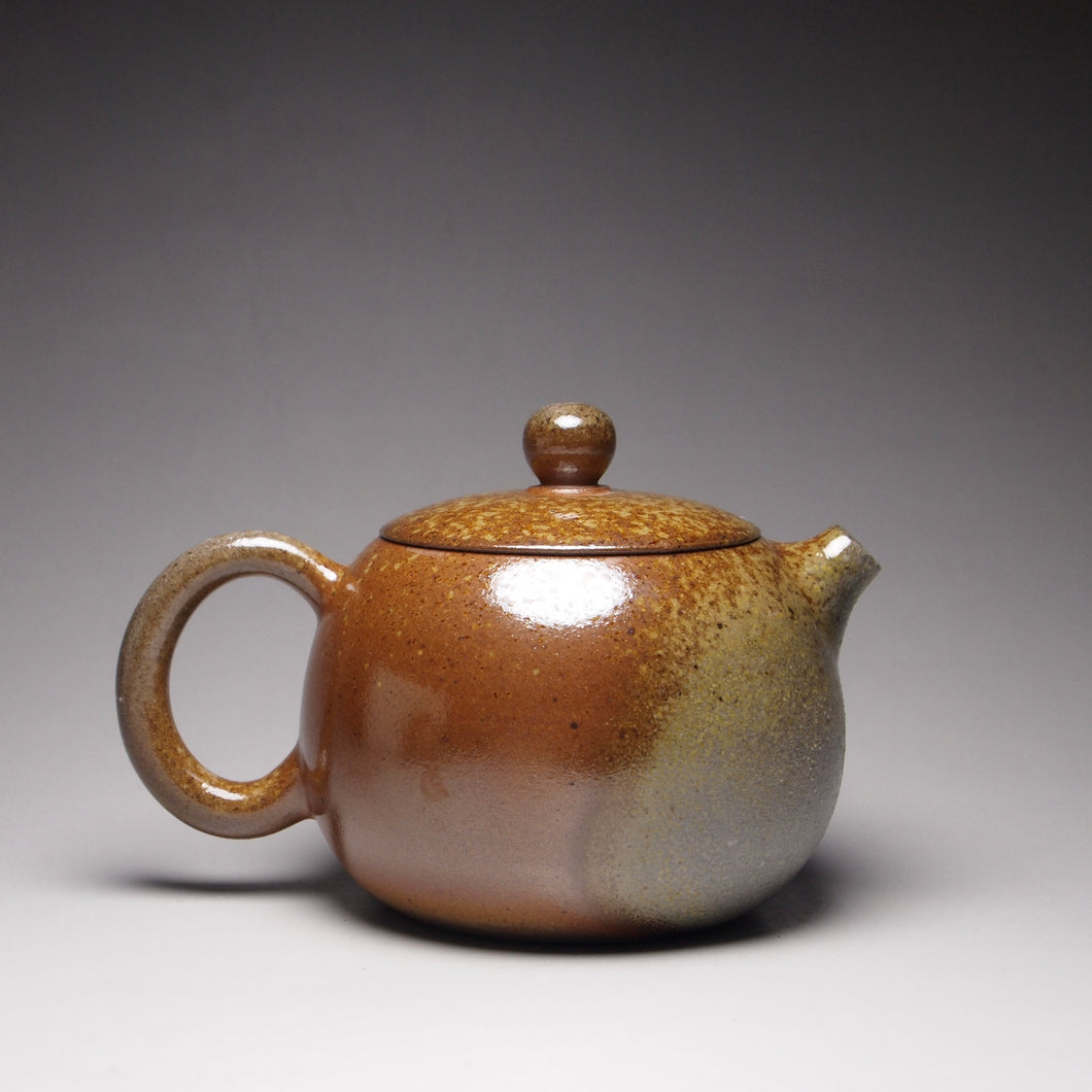 Wood Fired Xishi Nixing Teapot no. 2 by Li Wenxin 李文新柴烧坭兴西施壶 150ml