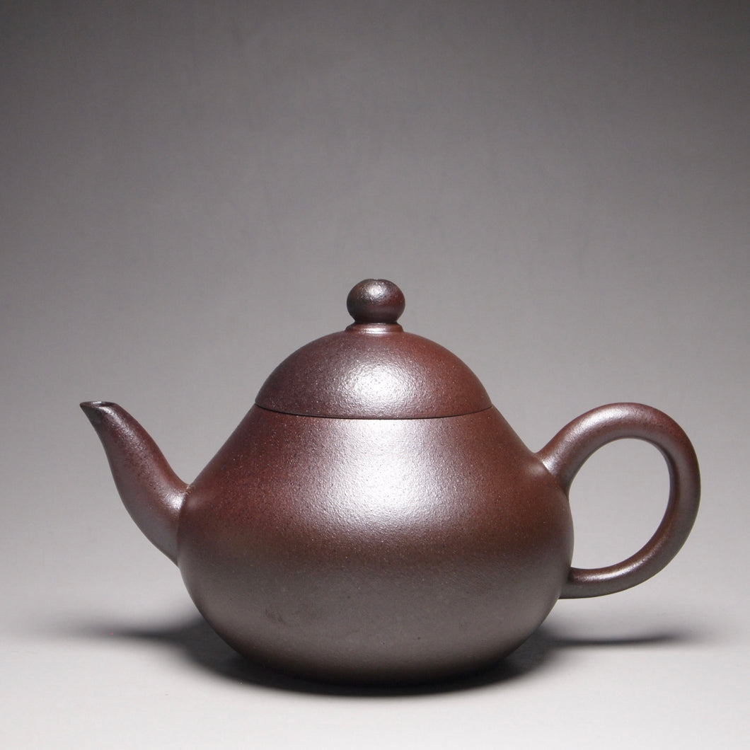 Wood Fired Pear Lao Zini Yixing Teapot no.2 柴烧老紫泥梨形 160ml