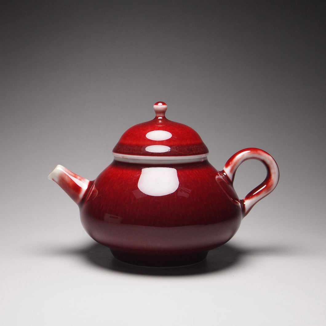 Langhong Porcelain Teapot 耕隐郎红壶 160ml