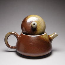 Load image into Gallery viewer, Wood Fired Junle Nixing Teapot  柴烧坭兴君乐壶 165ml
