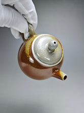 Load image into Gallery viewer, Wood Fired Fanggu Nixing Teapot by Li Wenxin  李文新柴烧坭兴仿古 165ml
