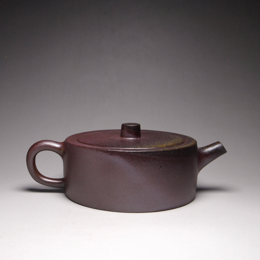 Wood Fired Zhoupan Dicaoqing Yixing Teapot no.2 柴烧底槽青周盘 175ml