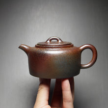 Load image into Gallery viewer, Wood Fired Handpicked TianQingNi Jinglan Yixing Teapot 柴烧天青泥井栏 185
