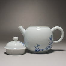 Load image into Gallery viewer, Qinghua partridge Jingdezhen Porcelain Teapot 青花壶鹧鸪茶壶 185ml
