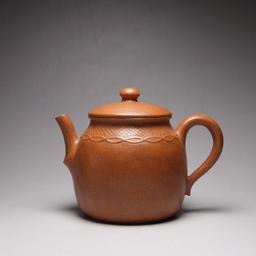 Fully Handmade Duanni Panzhu Yixing Teapot 全手工段泥盘筑 190ml