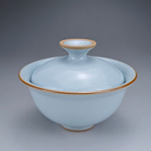 Load image into Gallery viewer, Azure Ruyao Gaiwan 天青汝窑盖碗
