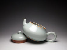 Load image into Gallery viewer, Ruyao Pear Teapot and Teacups Tea Set 汝窑一壶两杯套装
