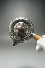 Load image into Gallery viewer, 999 Pure Silver Handmade Side Handle Teapot 全手工纯银999银壶 200ml
