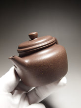 Load image into Gallery viewer, Fully Handmade Tianqingni Dezhong Yixing Teapot 王凯丽天青泥剑流德钟 200ml
