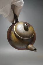 Load image into Gallery viewer, Wood Fired Handpicked TianQingNi Shuiping Yixing Teapot 柴烧天青泥水平壶 200ml
