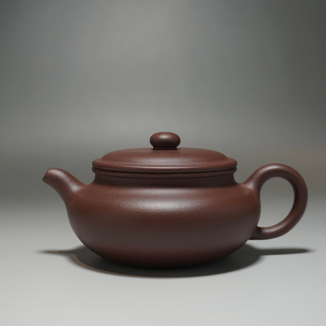 Lao Zini Bianfu Yixing Teapot 老紫泥扁腹 210ml