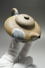 Load image into Gallery viewer, Wood Fired Lipini with Carving Yixing Teapot 柴烧梨皮段泥合欢带刻字 220ml
