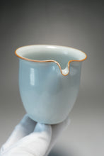 Load image into Gallery viewer, Moon White Ruyao Fair Cup 汝窑月白公道杯 225ml
