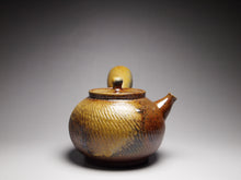 Load image into Gallery viewer, Wood Fired Side Handle Nixing Teapot by Li Wenxin 李文新柴烧侧把壶 235ml
