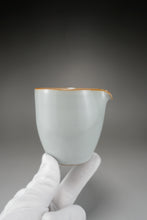 Load image into Gallery viewer, Moon White Ruyao Fair Cup 汝窑月白公道杯 240ml
