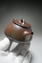 Load image into Gallery viewer, Wood Fired Shipiao Dicaoqing Yixing Teapot 柴烧底槽青平盖石瓢 240ml
