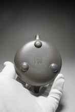 Load image into Gallery viewer, Wood Fired Shipiao Dicaoqing Yixing Teapot 柴烧底槽青平盖石瓢 240ml
