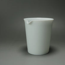 Load image into Gallery viewer, Tianbai Porcelain Fair Cup 甜白釉陶瓷公道杯
