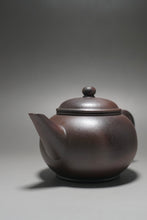 Load image into Gallery viewer, Wood Fired Lao Zini Big Shuiping Yixing Teapot 柴烧老紫泥水平 260ml
