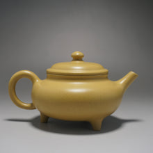Load image into Gallery viewer, Fully Handmade Benshan Duanni Three Leg vessel Teapot by Tao Yubing 全手工陶宇冰本山段泥三足盉 260ml
