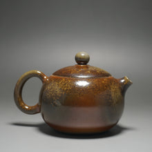 Load image into Gallery viewer, Wood Fired Xishi Nixing Teapot no.2 by Li Wenxin 李文新柴烧坭兴西施壶 140ml

