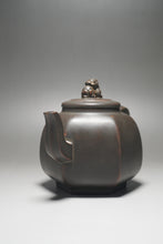 Load image into Gallery viewer, 300ml Tall Hexagon Pixiu Nixing Teapot by Huang Fu Sheng 黄富盛貔貅坭兴壶
