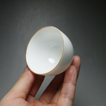 Load image into Gallery viewer, 42ml Tianbaiyou Jingdezhen Porcelain Chicken Egg Teacup 甜白小鸡蛋杯
