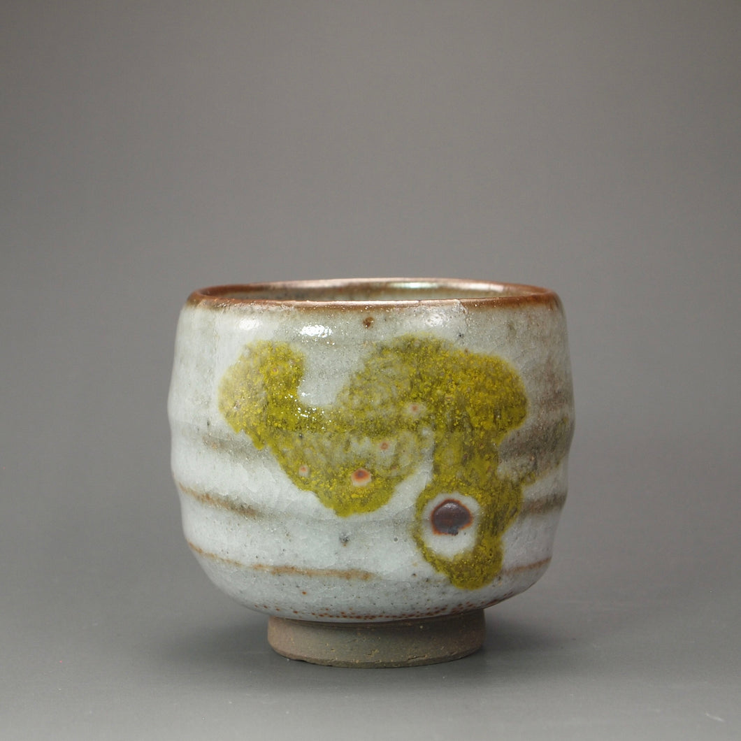 Shino Glazed Stoneware Teacup no.4 手工陶艺志野杯 105ml