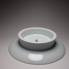 Load image into Gallery viewer, Qinghua Youlihong Jingdezhen Porcelain Saucer Tea Boat with Bamboo Motif 青花釉里红高足壶承
