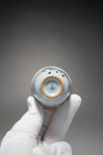 Load image into Gallery viewer, Fencai Hand Painted Kirin Moon White Ruyao Teacup 粉彩麒麟杯 55ml
