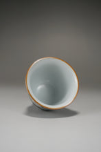 Load image into Gallery viewer, Fencai Hand Painted Kirin Moon White Ruyao Teacup 粉彩麒麟杯 55ml
