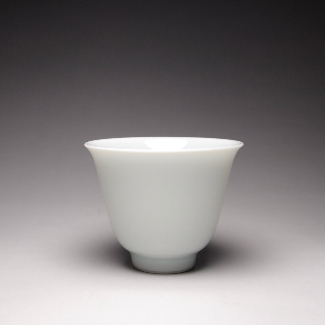 55ml Flower Goddess Qingbai Glaze Porcelain Teacup 青釉花神杯