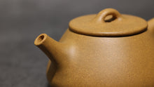 Load image into Gallery viewer, Huangjin Duan Little Shipiao Yixing Teapot 黄金段小平盖石瓢 105ml
