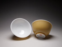 Load image into Gallery viewer, 65ml Mihuangyou Yellow Porcelain Teacup 米黄釉杯
