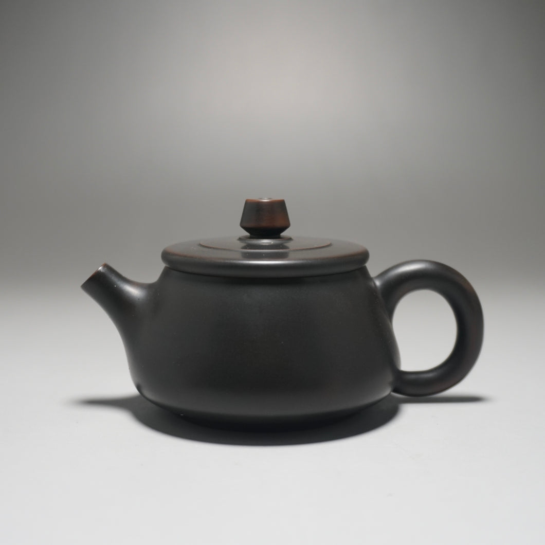 70ml Shipiao Dark Nixing Teapot by Li Wenxin 李文新小石瓢 (深）