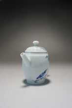 Load image into Gallery viewer, Qinghua Bird on Branch Jingdezhen Porcelain Teapot 青花写意小高仕壶 70ml
