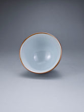 Load image into Gallery viewer, 75ml Moon White Ruyao Teacup, 月白汝窑茶杯
