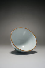Load image into Gallery viewer, Fencai Hand Painted Birds on a Branch Moon White Ruyao Teacup 粉彩琵琶鸟杯 75ml
