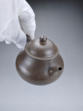 Load image into Gallery viewer, Fully Handmade Douqingni Panhu Yixing Teapot by Hu Manshan 胡漫山豆青泥潘壶 165ml
