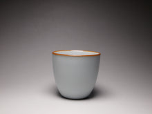 Load image into Gallery viewer, 85ml Moon White Ruyao Hanxiang Teacup 月白汝窑涵香杯
