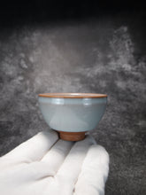 Load image into Gallery viewer, 90ml Ltd. Ed. Ruyao FangHua Shukou Teacup 芳华汝窑束口杯
