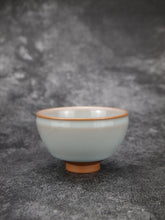 Load image into Gallery viewer, 90ml Ltd. Ed. Ruyao FangHua Shukou Teacup 芳华汝窑束口杯
