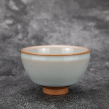 Load image into Gallery viewer, 90ml Ltd. Ed. Ruyao FangHua Shukou Teacup 芳华汝窑束口杯
