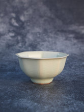 Load image into Gallery viewer, 90ml Renaissance Series Ruyao Octagon Teacup 汝窑复古釉八方杯
