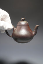 Load image into Gallery viewer, Wood Fired Lao Zini Siting Yixing Teapot 柴烧老紫泥思亭 145ml
